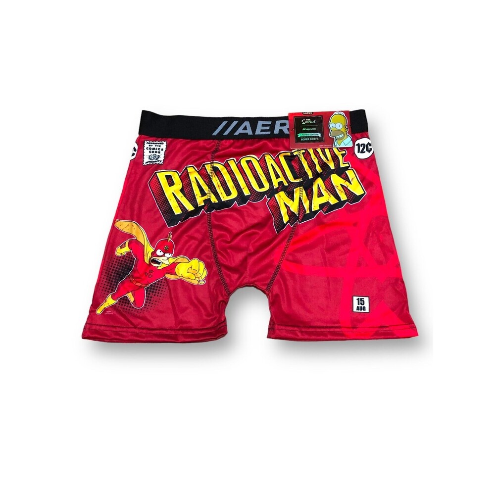 Aeropostale Limited Edition "Radioactive Man" Men's Boxer Brief - Small